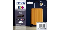 Epson 405 Πακέτο 4 Μελανιών Εκτυπωτή InkJet Κίτρινο / Κυανό / Ματζέντα / Μαύρο (C13T05G64010)
