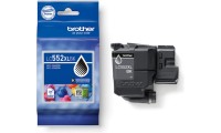 Brother LC-552XLBK Γνήσιο Μελάνι Εκτυπωτή InkJet Μαύρο 
