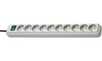 Brennenstuhl Eco-Line 10 Πολύπριζο 10 Θέσεων με Διακόπτη και Καλώδιο 3m