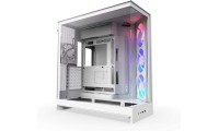 NZXT H9 Flow RGB Midi Tower Κουτί Υπολογιστή με Πλαϊνό Παράθυρο Λευκό