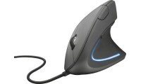Trust Verto Ergonomic Ενσύρματο Vertical Ποντίκι Μαύρο