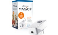 Devolo Magic 1 LAN 1-1-1 (DE) Powerline για Ενσύρματη Σύνδεση με Passthrough Πρίζα και Θύρα Gigabit Ethernet