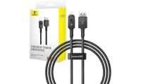 Baseus Aramid Braided USB-A to Lightning Cable Μαύρο 1m