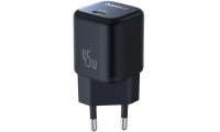 Baseus Φορτιστής Χωρίς Καλώδιο GaN με Θύρα USB-C 45W Power Delivery / Quick Charge 3.0 / SuperCharge Μαύρος (PicoGo)