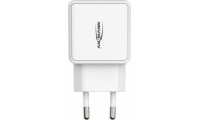 Ansmann Φορτιστής Χωρίς Καλώδιο με 2 Θύρες USB-A Λευκός (HC212)