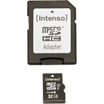 Intenso microSDHC 32GB U1 with Adapter