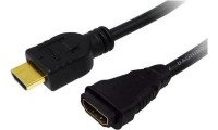 LogiLink Cable HDMI male - HDMI female 5m Χρυσό