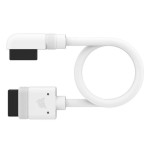 Corsair iCUE LINK Cable, 2x 200mm with Straight/Slim 90° connectors Λευκό