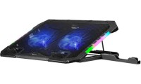 Defender NS-502 Cooling Pad για Laptop έως 17" με 2 Ανεμιστήρες και Φωτισμό