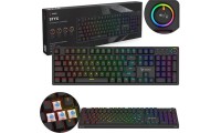 Savio STYX Gaming KeyPad με Outemu Blue διακόπτες και RGB φωτισμό (Αγγλικό US) Μπλε
