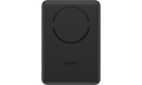 Belkin BoostCharge Slim Magnetic Power Bank 5000mAh Qi2 Ring Black