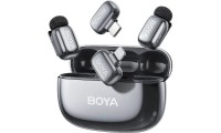 Boya mini 2 Lightning & Type-C Σετ Ασύρματο Δυναμικό Μικρόφωνο Πέτου Γκρι
