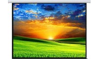 Maclean Energy Ηλεκτρική Οθόνη Προβολής Projector Οροφής με Λόγο Εικόνας 16:9 300x168cm / 135"