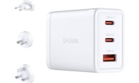 D-Link Φορτιστής GaN USB-A 2 x USB-C 65W Λευκό