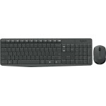 Logitech MK235 Ασύρματο Σετ Πληκτρολόγιο &amp; Ποντίκι Γερμανικό
