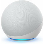 Amazon Echo (4th Gen) Glacier White Smart Hub με Ηχείο 2.1 Συμβατό με Alexa