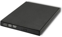 Qoltec Εξωτερικός Οδηγός Εγγραφής/Ανάγνωσης DVD/CD για Desktop / Laptop Μαύρο