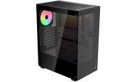 Aerocool Pivot-G-BK-v3 Gaming Midi Tower με ARGB Φωτισμό Μαύρο