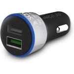 iBox Φορτιστής Αυτοκινήτου 48W 5A με Θύρες: 2xUSB Μαύρος