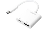 LogiLink USB-C male - HDMI/USB-C female