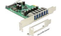 DeLock Κάρτα PCIe σε 6 εξωτερικές και 1 εσωτερική θύρα USB 3.0