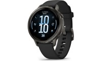 Garmin Venu 4 Stainless Steel 41mm Αδιάβροχο Smartwatch με Παλμογράφο Slate with Black