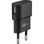 Goobay Φορτιστής Χωρίς Καλώδιο με Θύρα USB-A 5W Μαύρος (44947)