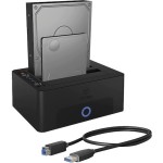 Icy Box Docking Station για 2 Σκληρούς Δίσκους SATA 2.5" / 3.5" με σύνδεση USB 3.0 (IB-1232CL-U3)