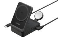 Anker Ασύρματος Φορτιστής Qi2 15W Μαύρος (MagGo 3-in-1)