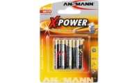 Ansmann X-Power Αλκαλικές Μπαταρίες AAA 1.5V 4τμχ