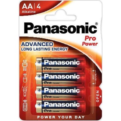 Panasonic Pro Power Αλκαλικές Μπαταρίες AA 1.5V 4τμχ
