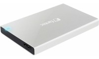 Fantec ALU-25B31 Θήκη για Σκληρό Δίσκο 2.5" SATA III με σύνδεση USB3.1 σε Ασημί χρώμα