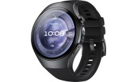 Huawei Watch 5 Stainless Steel 46mm Αδιάβροχο με eSIM και Παλμογράφο Μαύρο