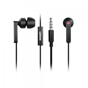 Lenovo In-Ear Headphone 4XD0J65079 In-ear Handsfree με Βύσμα 3.5mm Μαύρο