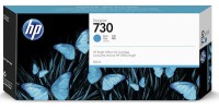 HP 730 Γνήσιο Μελάνι Εκτυπωτή InkJet Κυανό (P2V68A)