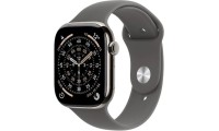 Apple Watch Series 11 Cellular Titanium 42mm Αδιάβροχο με eSIM και Παλμογράφο (Natural Titanium Case with Stone Grey Sport Band - M/L)