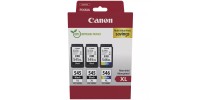 Canon PG-545 XL x2 / CL-546 XL Multi Pack Photo Value Pack με 3 Μελάνια Εκτυπωτή InkJet Photo Μαύρο / Πολλαπλό (Color) (8286B013)