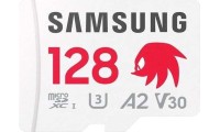 Samsung Sonic The Hedgehog Pro Plus microSDXC 128GB Class 10 V30 A2 UHS-I με αντάπτορα