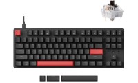 Keychron Lemokey X1-A3 QMK/VIA Gaming Μηχανικό Πληκτρολόγιο Tenkeyless με Keychron Brown διακόπτες και Φωτιζόμενα πλήκτρα (Αγγλικό US)