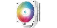 Deepcool AG400 WH ARGB Ψύκτρα Επεξεργαστή για Socket AM4/AM5/1200/115x/1700 Λευκή