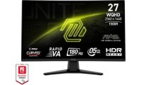 MSI MAG 274CQF VA HDR Curved Gaming Monitor 27" QHD 2560x1440 180Hz με Χρόνο Απόκρισης 0.5ms GTG