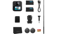 GoPro Max 2 Action Camera Accessory Bundle Μαύρη
