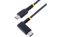 StarTech USB 2.0 Cable USB-C male - USB-C male 60W Μαύρο 0.3m