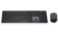 Gembird KBS-ECLIPSE-M500 Ασύρματο Σετ Πληκτρολόγιο και Ποντίκι Αγγλικό US