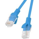 Lanberg U/UTP Cat.5e Cable 0.5m Μπλε