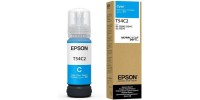 Epson T54C Γνήσιο Μελάνι Εκτυπωτή InkJet Κυανό