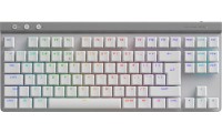 Logitech G515 Lightspeed Ασύρματο Gaming Μηχανικό Πληκτρολόγιο Tenkeyless με GL Tactile διακόπτες και RGB φωτισμό (Αγγλικό US) Λευκό