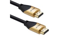 Qoltec HDMI 2.1 Cable HDMI male - HDMI male 3m Μαύρο