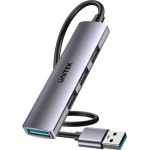 Unitek USB 3.0 Hub 4 Θυρών με σύνδεση USB-A