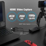J5create Jva11 Μετατροπέας HDMI / USB-C / UVC female σε HDMI / USB-C female 1τμχ
